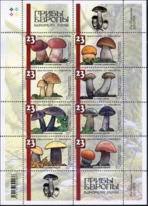 Mini Sheet, Mushrooms, Cinderellas,  , Mushrooms