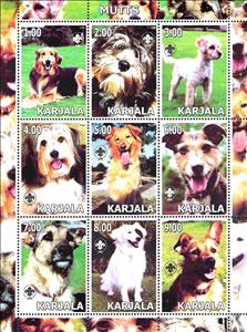 Mini Sheet, Mutts, Cinderellas,  , Animals (Fauna), Dogs