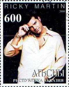 Stamp, Ricky Martin, Cinderellas,  , Famous People