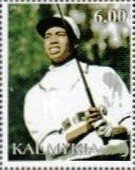 Stamp, Tiger Woods, Cinderellas,  , Famous People, Golf