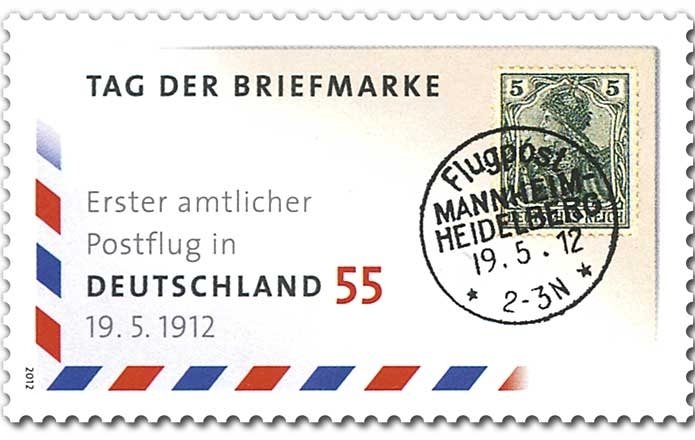 First Postal Flight in Germany