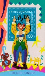 Souvenir Sheet, For us children, Germany, Federal Republic,  , Music, Musical Instruments