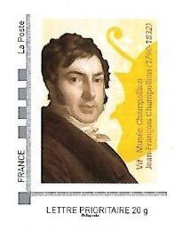 Painting of Jean Francois Champollion by Madame de Rumilly