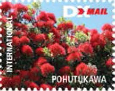 Stamp, Pohutukawa, Personalized and Private Mail Stamps,  , Plants (Flora), Trees