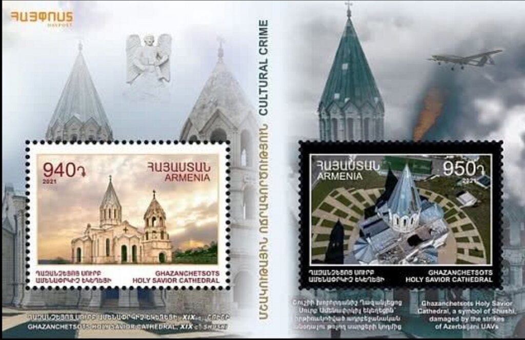 Destruction of Ghazanchetsots Holy Savior Cathedral, Shushi