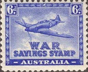 Stamp, Boulton Paul Defiant, Australia,  , Aircraft, Aviation, Second World War