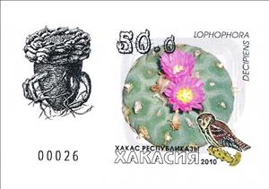 Souvenir Sheet, Cacti, Cinderellas,  , Cacti, Plants (Flora)