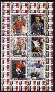 Mini Sheet, Football, Cinderellas,  , Famous People, Football (Soccer)