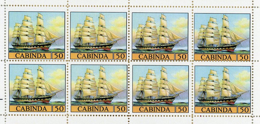 Full-rigged ship