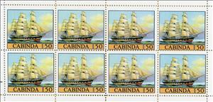 Mini Sheet, Full-rigged ship, Cinderellas,  , Sailing Ships, Ships