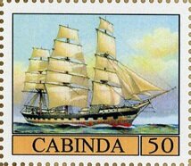 Full-rigged ship