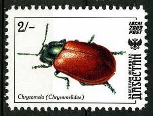 Stamp, Insects, Cinderellas,  , Animals (Fauna), Insects