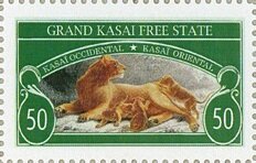 Lion and cubs