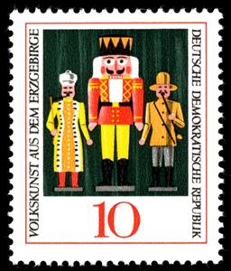 Stamp, Nutcrackers, Germany, Democratic Republic,  