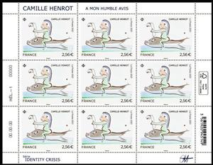 Mini Sheet, In My Humble Opinion by Camille Henrot, France,  , Art