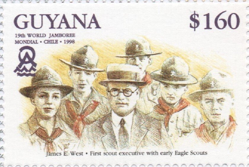 James E. West and Eagle Scouts