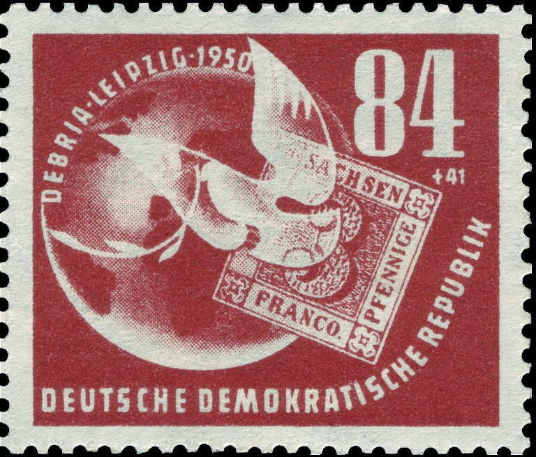 German Stamp Exhibition DEBRIA