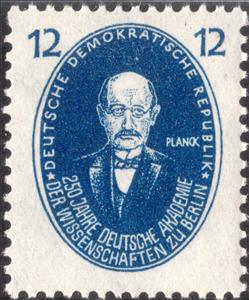 Stamp, Planck, Max, Germany, Democratic Republic,  