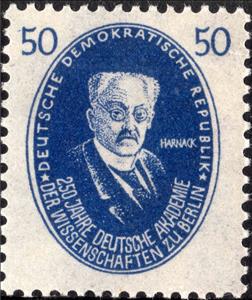 Stamp, Von Harnack, Adolf, Germany, Democratic Republic,  