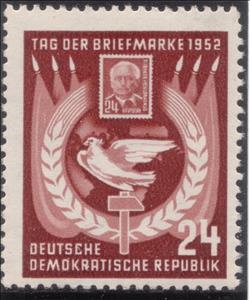 Stamp, Stamp day, Germany, Democratic Republic,  