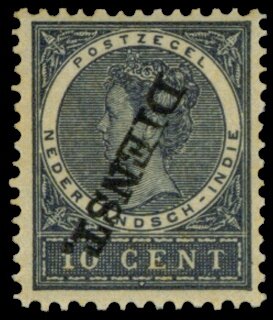 Regular Issues of 1883-1909 overprinted (Dienst)