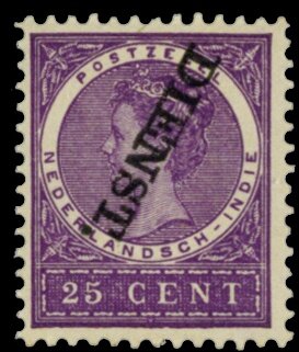Regular Issues of 1883-1909 overprinted (Dienst)