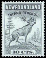 Stamp, Caribou, Newfoundland,  , Animals (Fauna), Deer, Mammals