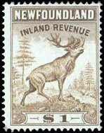 Stamp, Caribou, Newfoundland,  , Animals (Fauna), Deer, Mammals