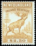 Stamp, Caribou, Newfoundland,  , Animals (Fauna), Deer, Mammals