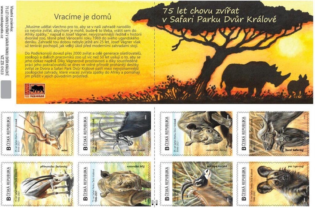 75 let chovu zvířat v Safari Parku Dvůr Králové