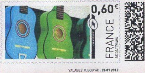 Blue and Green Guitars