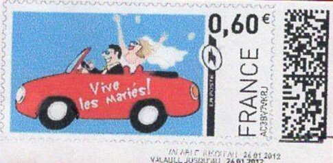 Vive les Maries. Decorated Car