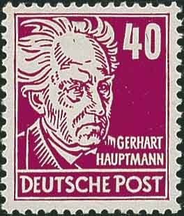 Gerhart Hauptmann (1862-1946)