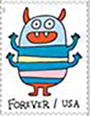 Multicolored Message Monster