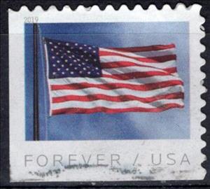 Stamp, U.S. Flag from APU Booklet, United States of America,  , Flags