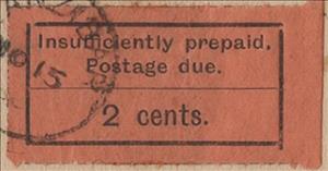 Stamp, Postage Due, Zanzibar,  , Letters (Alphabet)