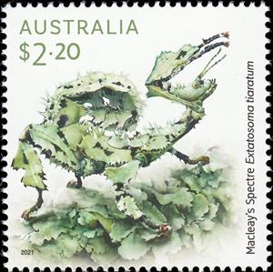 Stamp, Macleay’s Spectre (Extatosoma tiaratum), Australia,  , Insects