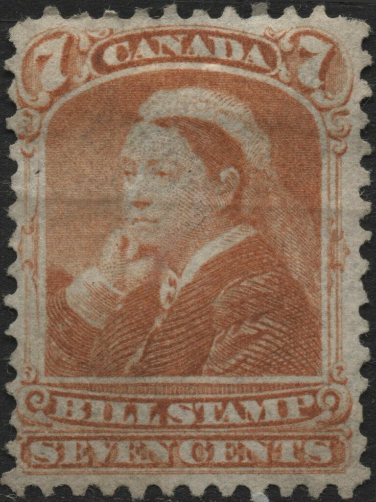 Queen Victoria 1868 Third Bill Issue