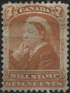 Stamp, Queen Victoria 1868 Third Bill Issue, Canada,  , Famous People, Heads of State, Queens, Royalty, Women
