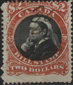 Stamp, Queen Victoria 1868 Third Bill Issue, Canada,  , Famous People, Heads of State, Queens, Royalty, Women