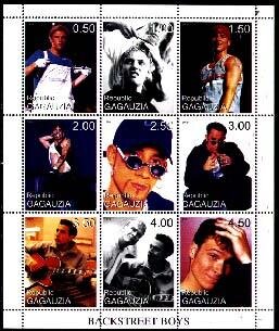 Mini Sheet, Backstreet Boys, Cinderellas,  , Musicians