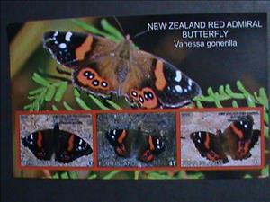 Mini Sheet, Butterflies, Cinderellas,  , Animals (Fauna), Butterflies, Insects