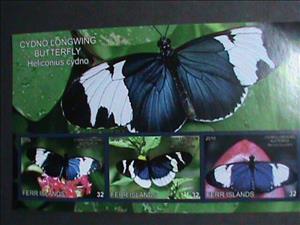 Mini Sheet, Butterflies, Cinderellas,  , Animals (Fauna), Butterflies, Insects