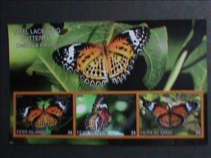Mini Sheet, Butterflies, Cinderellas,  , Animals (Fauna), Butterflies, Insects
