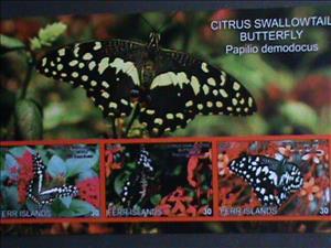 Mini Sheet, Butterflies, Cinderellas,  , Animals (Fauna), Butterflies, Insects