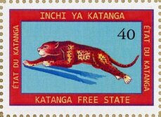 Stamp, Leopard, Cinderellas,  , Animals (Fauna), Leopards, Mammals