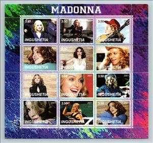 Mini Sheet, Madonna, Cinderellas,  , Musicians