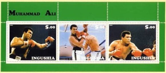 Mini Sheet, Muhhamad Ali, Cinderellas,  , Boxing, Sports