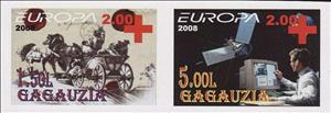 Se-tenant, Red Cross, Cinderellas,  , Carriages, Computers, Horses, Red Cross and Red Crescent, Satellites