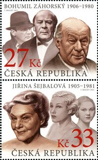 Bohumil Záhorský and Jiřina Šejbalová